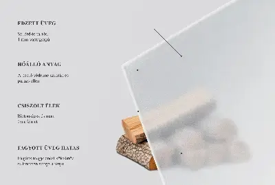 Protector de suelo para estufas en forma de cuarto de círculo y color semitransparente