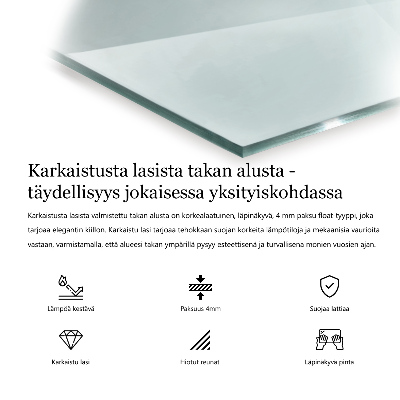 Placa protección suelo estufa hexagonal transparente