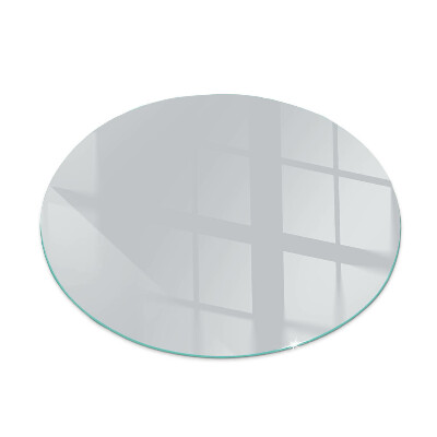 Placa protectora suelo estufa redonda Color gris