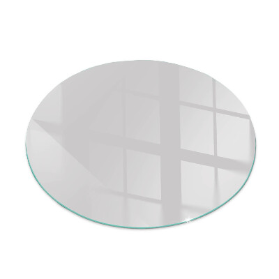Placa protectora suelo estufa redonda Color gris