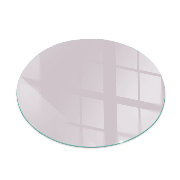 Placa protectora suelo estufa redonda Color morado claro