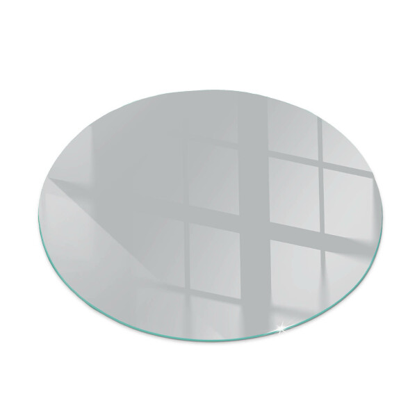 Placa protectora suelo estufa redonda Color Gris claro