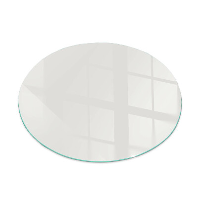 Placa protectora suelo estufa redonda Color gris