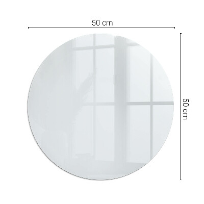 Placa protectora suelo estufa redonda Color Gris claro