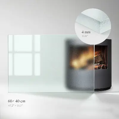 Protector de suelo para estufa rectangular y semitransparente