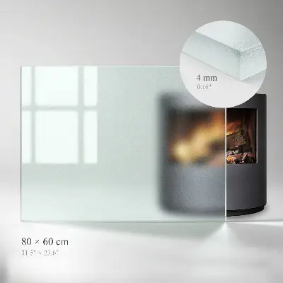 Protector de suelo para estufa rectangular y semitransparente