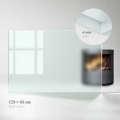 Protector de suelo para estufa rectangular y semitransparente