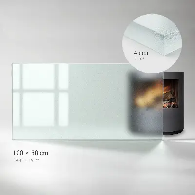 Protector de suelo para estufa rectangular y semitransparente