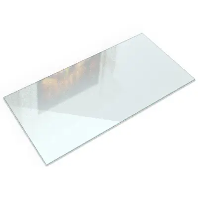 Protector de suelo para estufa rectangular y semitransparente