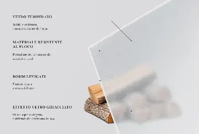 Protector de suelo para estufa rectangular y semitransparente