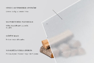 Protector de suelo para estufa Semitransparente rectangular