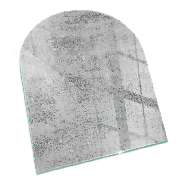 Placa protectora suelo estufa semi-ovalada Textura de fondo abstracta