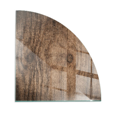 Placa de protección para estufa quarter Patrón de madera natural