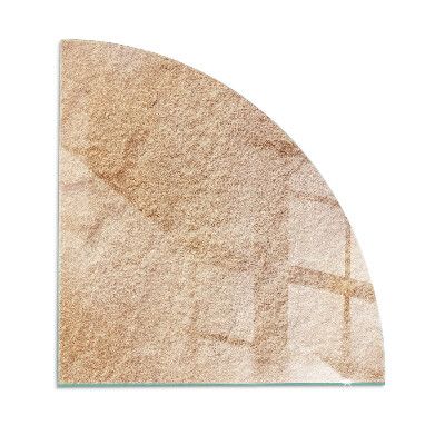 Protector de suelo para estufa quarter Textura de piedra natural