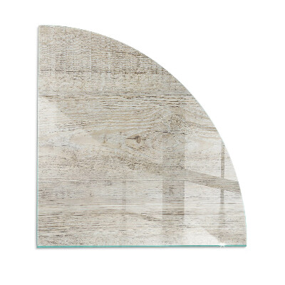 Protector de suelo para estufa quarter Textura de madera clara
