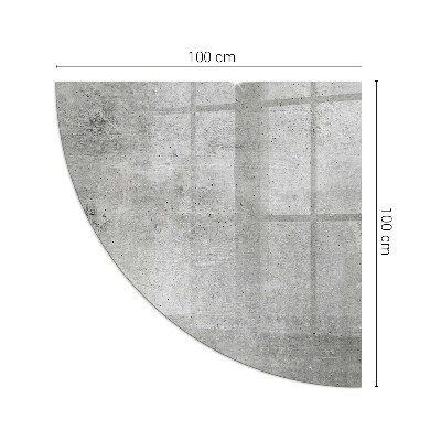 Placa de protección para estufa quarter Textura de hormigón crudo
