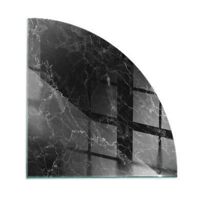 Placa de protección para estufa quarter Elegante patrón de mármol