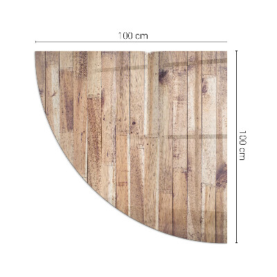 Placa de protección para estufa quarter Tablero de madera en el diseño
