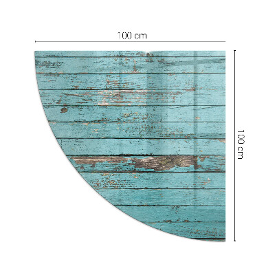 Protector de suelo para estufa quarter Tablas de estilo rústico