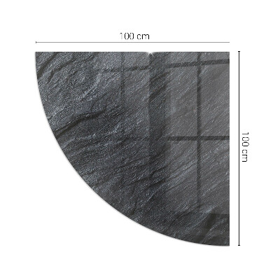 Protector de suelo para estufa quarter Textura de la superficie de la piedra