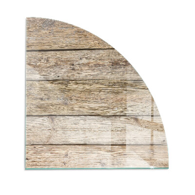 Protector de suelo para estufa quarter Tablones de madera natural