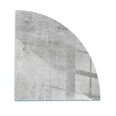 Placa de protección para estufa quarter Textura de hormigón crudo