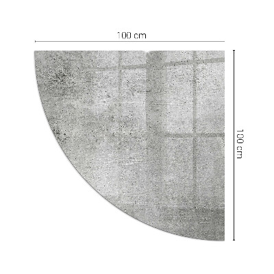 Placa de protección para estufa quarter Textura de hormigón crudo