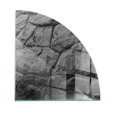 Protector de suelo para estufa quarter Patrón de piedra natural