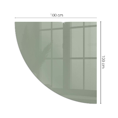 Protector de suelo para estufa quarter Color gris verdoso