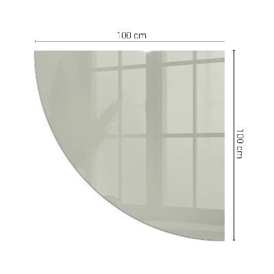 Placa de protección para estufa quarter Color Gris-verde
