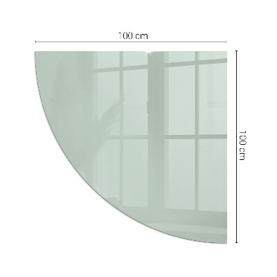 Protector de suelo para estufa quarter Color verde claro