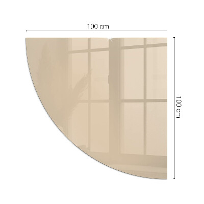 Protector de suelo para estufa quarter Color beige