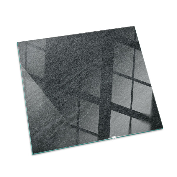 Protector de suelo para estufa rectangular Textura de piedra natural