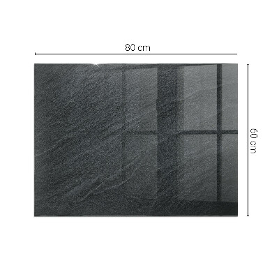 Protector de suelo para estufa rectangular Textura de piedra natural