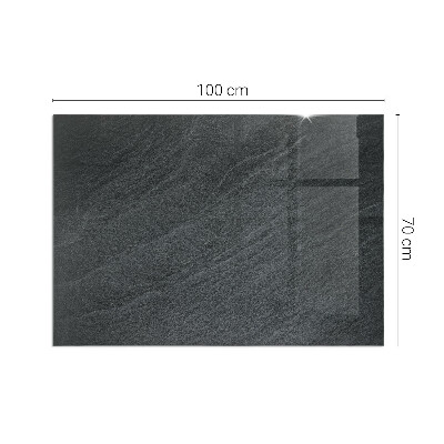 Protector de suelo para estufa rectangular Textura de piedra natural
