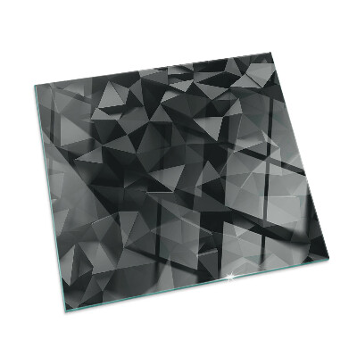 Protector de suelo para estufa rectangular geometría tridimensional