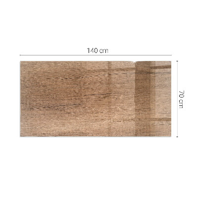 Protector suelo para estufa de leña rectangular Patrón de madera natural