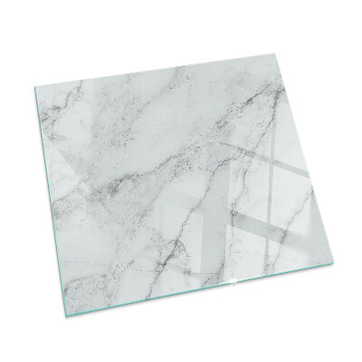 Protector de suelo para estufa rectangular Patrón de mármol veteado