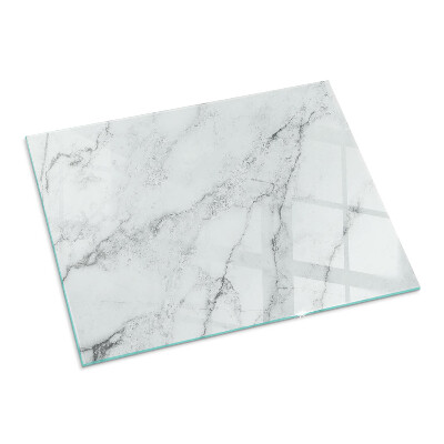 Protector de suelo para estufa rectangular Patrón de mármol veteado