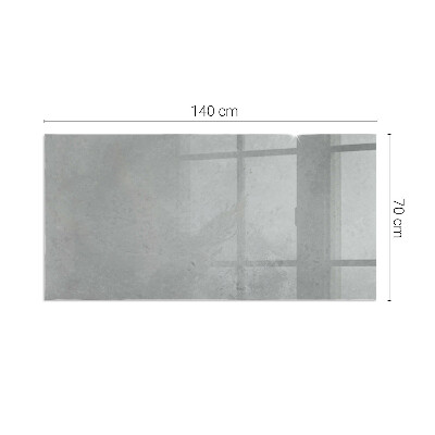 Protector suelo para estufa de leña rectangular Textura de hormigón con efecto