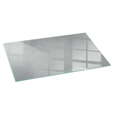 Protector suelo para estufa de leña rectangular Textura de hormigón con efecto