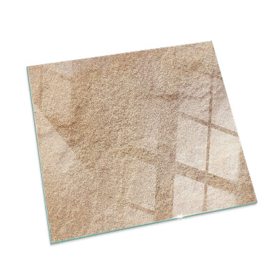 Protector suelo para estufa de leña rectangular Textura de piedra natural