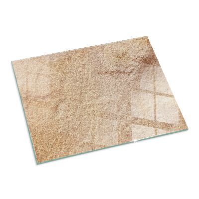 Protector suelo para estufa de leña rectangular Textura de piedra natural