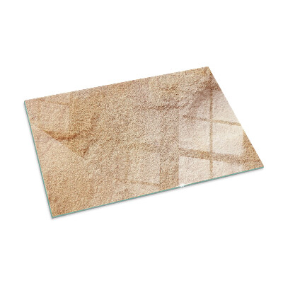 Protector suelo para estufa de leña rectangular Textura de piedra natural