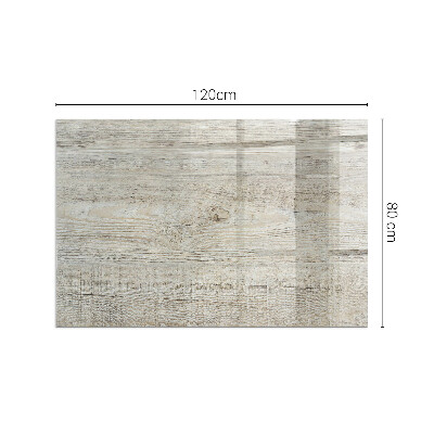 Protector suelo para estufa de leña rectangular Textura de madera clara