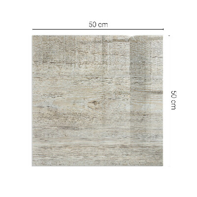 Protector suelo para estufa de leña rectangular Textura de madera clara