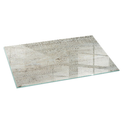 Protector suelo para estufa de leña rectangular Textura de madera clara