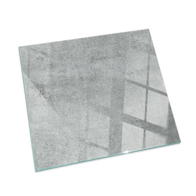 Protector de suelo para estufa rectangular Textura de hormigón crudo