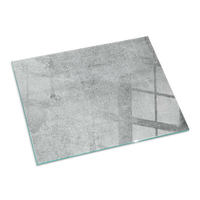 Protector de suelo para estufa rectangular Textura de hormigón crudo