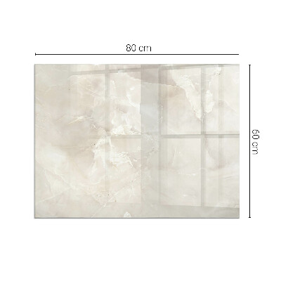 Protector suelo para estufa de leña rectangular Patrón de mármol natural